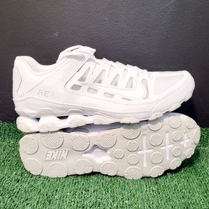 Nike Reax TR Mesh Low Top Training Sneakers White Size 13 Men 621716 102
